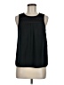 Elle 100% Polyester Black Sleeveless Blouse Size M - photo 1