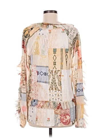 Tiny Long Sleeve Blouse (view 2)