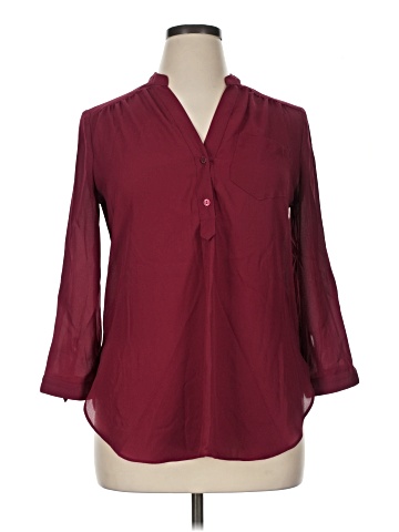 Iz Byer 3/4 Sleeve Blouse (view 1)