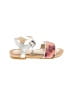 Stuart Weitzman Silver Sandals Size 7 (kids) - photo 1