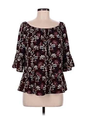 Alya 3/4 Sleeve Blouse (view 1)