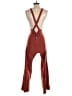 Dollhouse Solid Red Jumpsuit Size 3 - photo 2