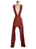Dollhouse Solid Red Jumpsuit Size 3 - photo 1