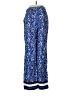 H&M Paisley Blue Casual Pants Size 6 - photo 2