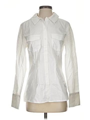 Divided by H&M Long Sleeve Button-Down Shirt (view 1)