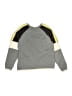 Hanna Andersson Color Block Gray Pullover Sweater Size 10 - photo 2