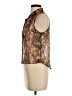 Volcom 100% Polyester Brown Sleeveless Blouse Size S - photo 5