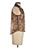 Volcom 100% Polyester Brown Sleeveless Blouse Size S - photo 4
