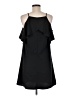 Miss Selfridge 100% Polyester Solid Black Cocktail Dress Size 6 - photo 2