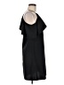 Miss Selfridge 100% Polyester Solid Black Cocktail Dress Size 6 - photo 4