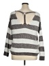 Love By Design 100% Polyester Stripes Gray Pullover Sweater Size XL - photo 2