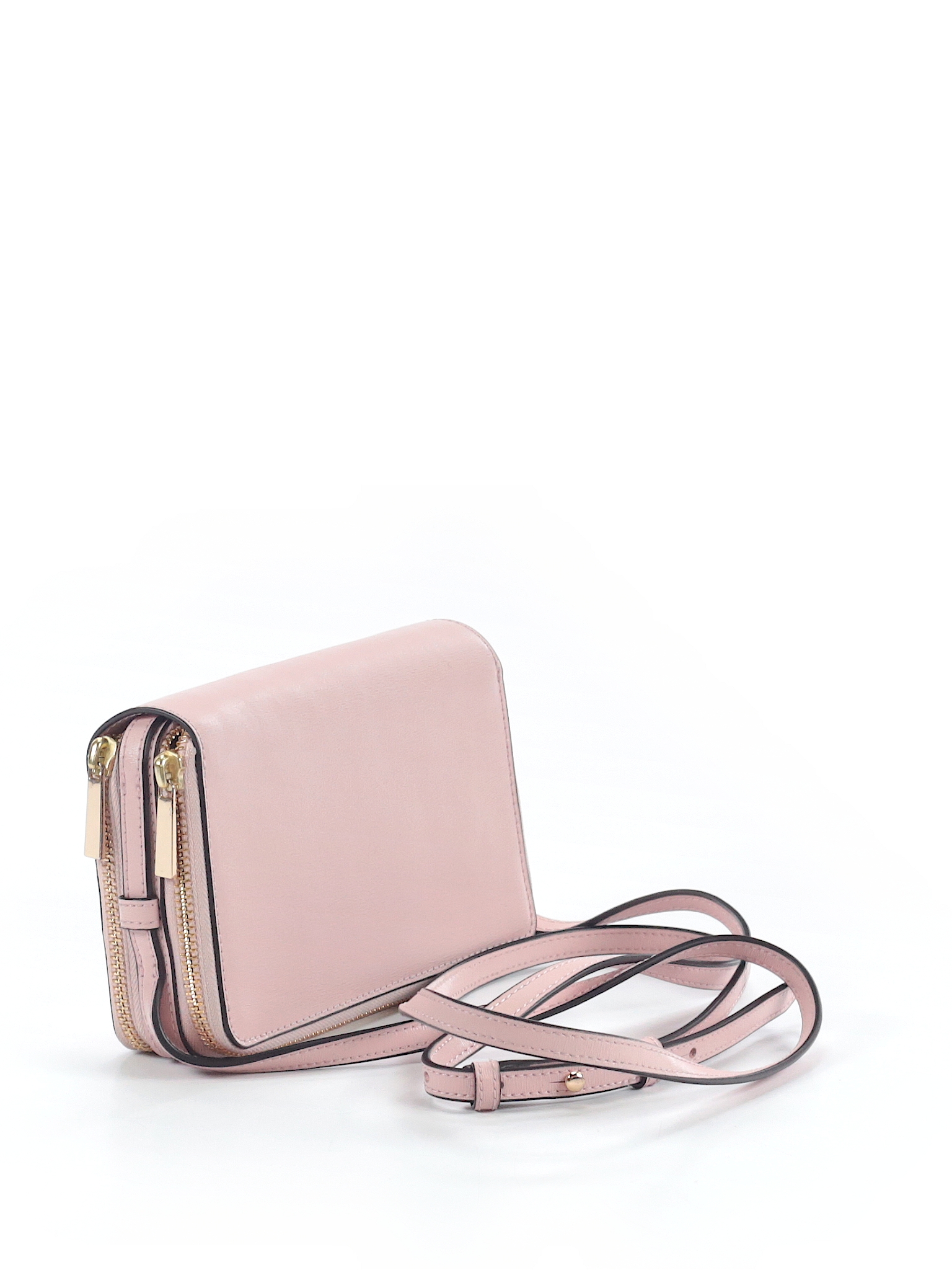 Leather crossbody bag Tory Burch Pink in Leather - 25869240