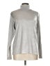 Liz Claiborne Metallic Silver Turtleneck Sweater Size L - photo 1