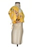 H&M 100% Polyester Yellow Short Sleeve Blouse Size XS - photo 4