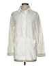 Carbon38 Ivory Long Sleeve Button-Down Shirt Size S - photo 1
