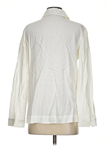 Carbon38 Long Sleeve Button-Down Shirt (view 2)