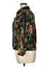 Christopher & Banks Print Gold Jacket Size XL (petite) - photo 5