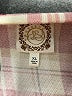 Truself Plaid Burgundy Cardigan Size XL - photo 7