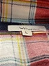Win Win 100% Polyester Plaid Red Long Sleeve Blouse Size L - photo 7
