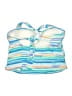 Jantzen Stripes Blue Swimsuit Top Size 24W - photo 2