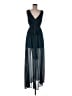 Baltic Born 100% Polyester Teal Cocktail Dress Size M - photo 1