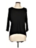 Shasa Black 3/4 Sleeve T-Shirt Size L - photo 1
