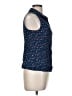 ModCloth 100% Rayon Blue Sleeveless Button-Down Shirt Size M - photo 4