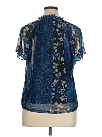 Cupio Short Sleeve Blouse (view 2)