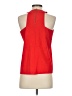 Paper Crane 100% Polyester Red Sleeveless Blouse Size S - photo 2