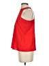 Paper Crane 100% Polyester Red Sleeveless Blouse Size S - photo 5