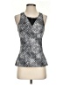 Soybu Silver Sleeveless Top Size S - photo 1