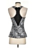 Soybu Silver Sleeveless Top Size S - photo 2