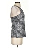 Soybu Silver Sleeveless Top Size S - photo 4