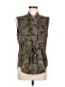 Mud Pie 100% Cotton Green Vest Size M - photo 1