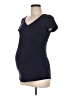BumpStart Blue Short Sleeve T-Shirt Size Med Maternity - photo 1
