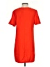 Dynamite 100% Polyester Solid Orange Casual Dress Size S - photo 2