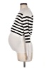 Seraphine 100% Cotton Stripes Ivory Pullover Sweater Size 6 Maternity - photo 5