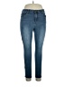 Democracy Solid Blue Jeans Size 14 - photo 1