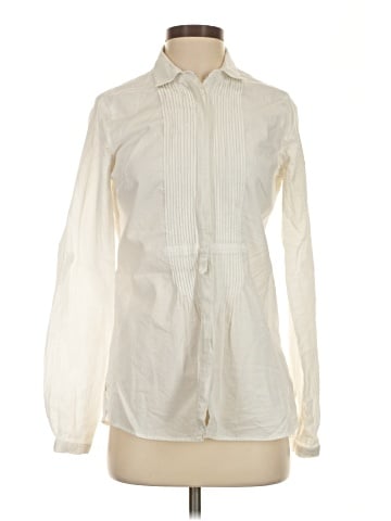 Massimo Dutti Long Sleeve Blouse (view 1)