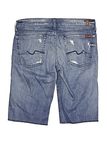 7 For All Mankind Denim Shorts (view 2)
