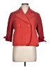 Marks & Spencer 100% Cotton Red Blazer Size 10 - photo 1