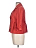 Marks & Spencer 100% Cotton Red Blazer Size 10 - photo 5