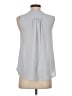 J.Crew 100% Polyester Gray Sleeveless Blouse Size XS - photo 2