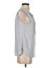 J.Crew 100% Polyester Gray Sleeveless Blouse Size XS - photo 4