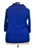 Spring & Mercer 100% Acrylic Blue Turtleneck Sweater Size 3X - photo 2