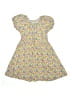 Epic Threads 100% Rayon Hearts Yellow Dress Size M (kids) - photo 1