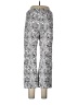 Elliott Lauren Paisley Silver Casual Pants Size 12 - photo 2