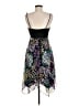 Candie's 100% Polyester Paisley Purple Cocktail Dress Size M - photo 2