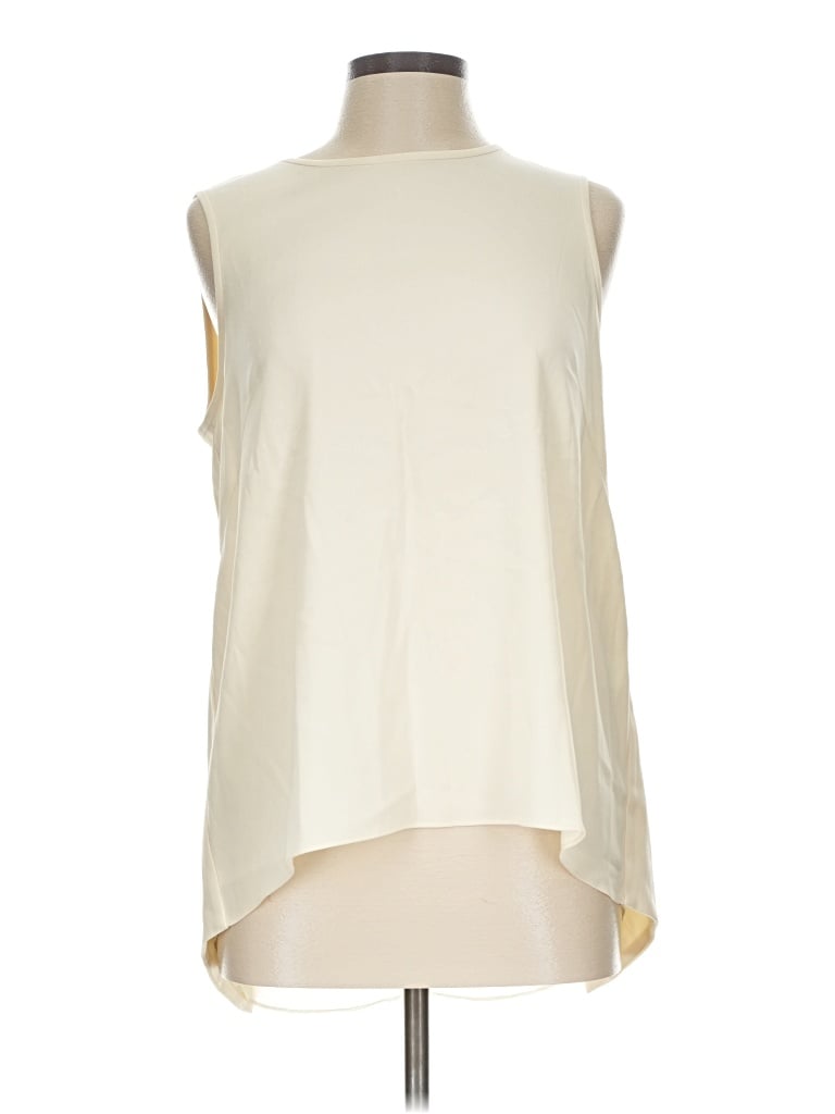 Pre-owned Rag & Bone Sleeveless Blouse In Ivory
