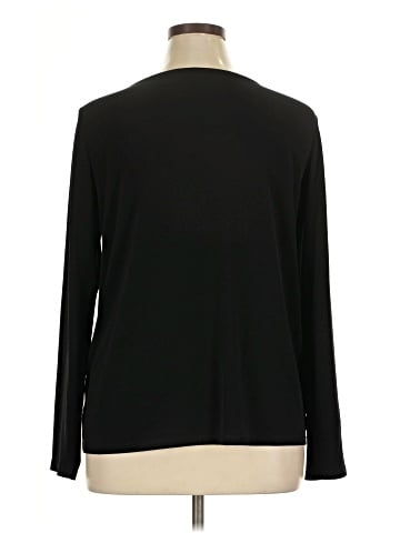 Tahari Long Sleeve Blouse (view 2)